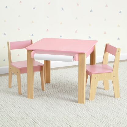 GapKids Table and 2 Chair Set with Paper Roll Holder