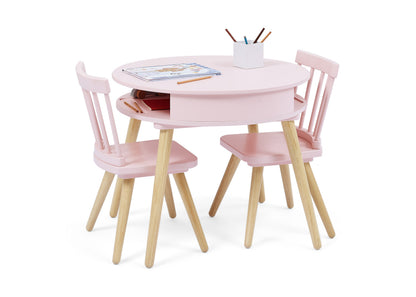 Hudson Storage Table & 2-Piece Chair Set