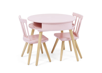 Hudson Storage Table & 2-Piece Chair Set